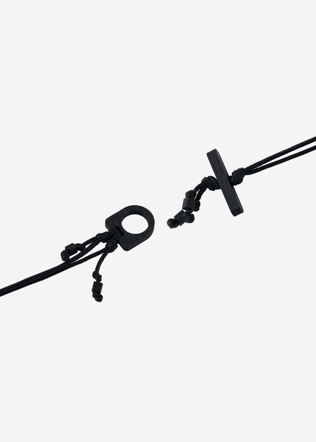 STRUGA STRUGA Techno Carbon Fiber Bracelet - industrial silver & carbon fiber bracelet handcrafted Bali - view 9