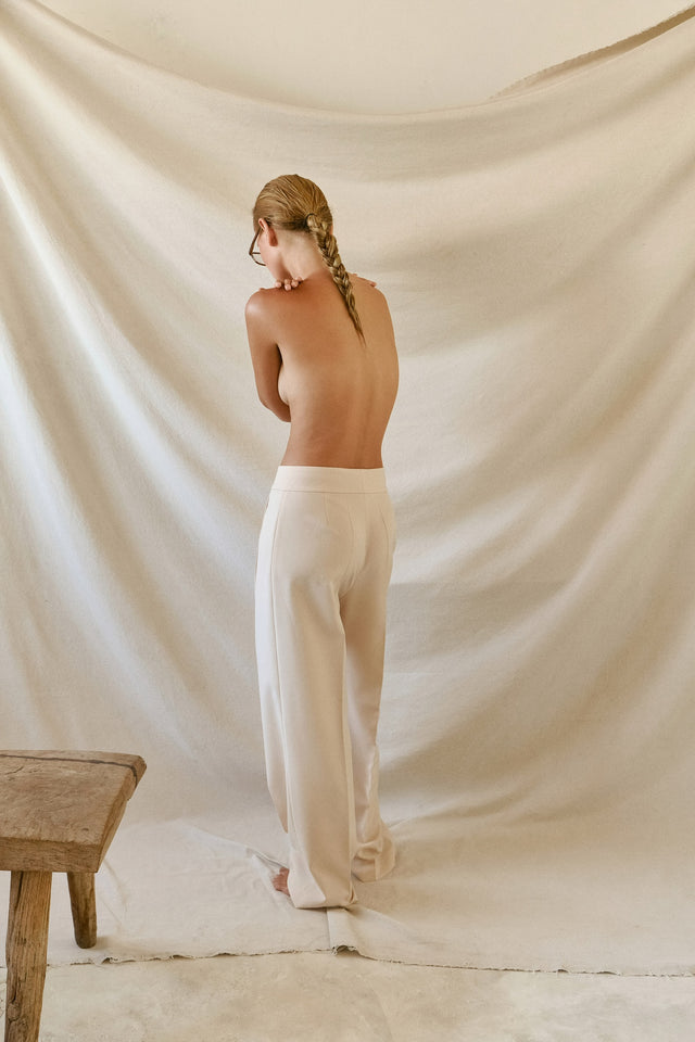 STRUGA WAGI Oversize Costume - Beige - contemporary sterling silver clothing handcrafted Bali - view 8