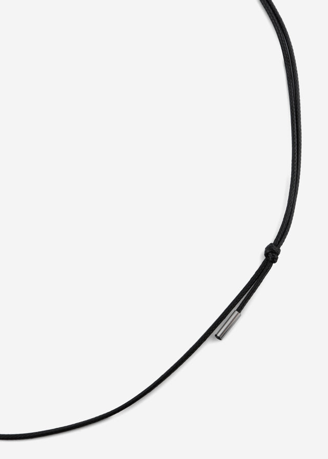 STRUGA Cross V.4 Arctic Silver Necklace - dark fashion sterling silver necklace handcrafted Bali - view 5