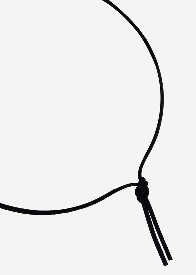 STRUGA Big Line Aged Silver Necklace - oxidized sterling silver necklace handcrafted Bali - view 5