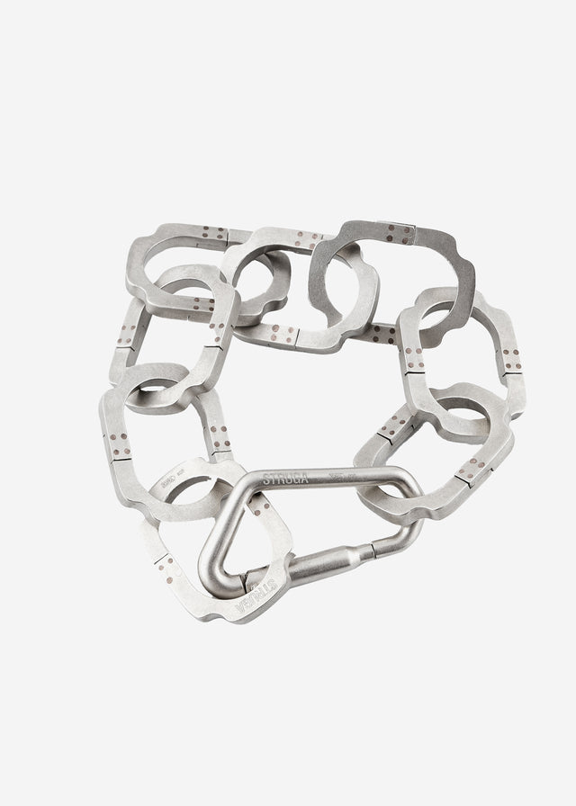 STRUGA Blade Big Links Bracelet � split chain links in 925 sterling silver