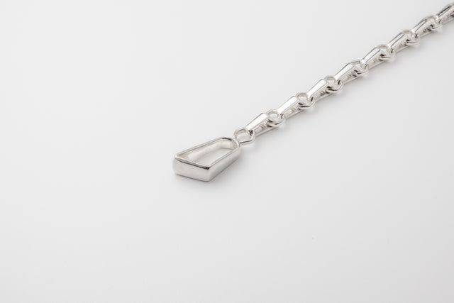 STRUGA STRUGA Signature Link Silver Bracelet with Toggle - signature sterling silver bracelet handcrafted Bali - view 5