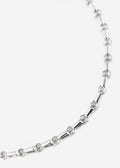 STRUGA Signature Links Silver Choker - signature sterling silver choker necklace handcrafted Bali - view 3