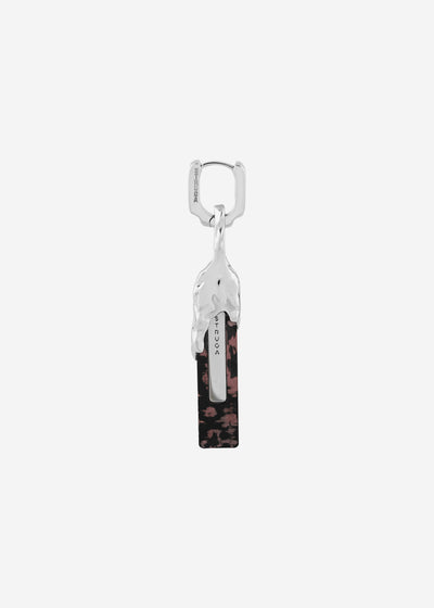 Серьга Blade Fused Mini Line Bloody | STRUGA