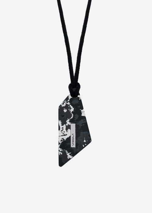 Серебряная подвеска Signature Asymmetric Winter | STRUGA