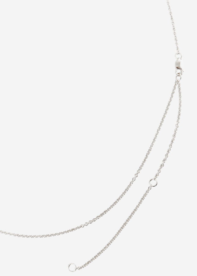 STRUGA Thorn Amulet #2 Silver Necklace - edgy sterling silver necklace handcrafted Bali - view 5